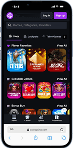 CoinCasino slots amerikaanse goksite
