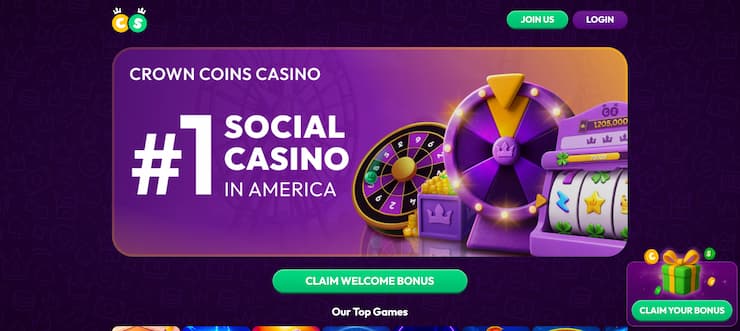 No1 social casino in America - Crown Coins.