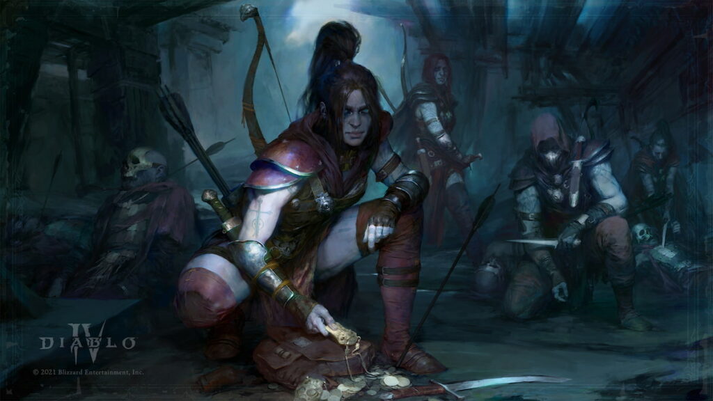 Diablo 4 Rogue class keyart
