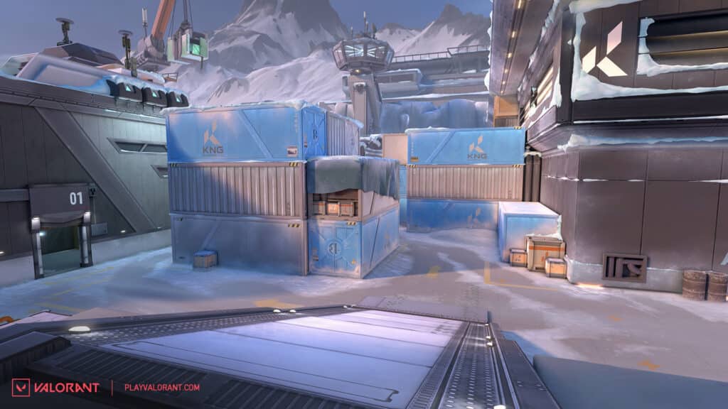 Valorant Icebox Attacker Spawn