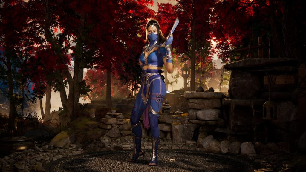Kitana in mortal kombat 1 roster