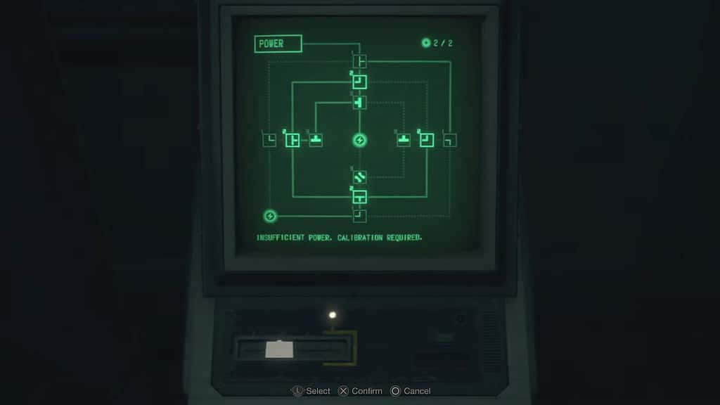 Resident Evil 4 Remake Dissection Room computer terminal step 2 solution