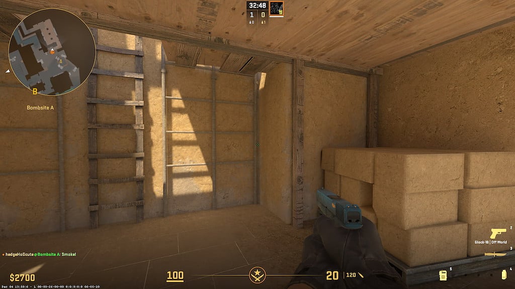 Image of A site on map Mirage in CS2