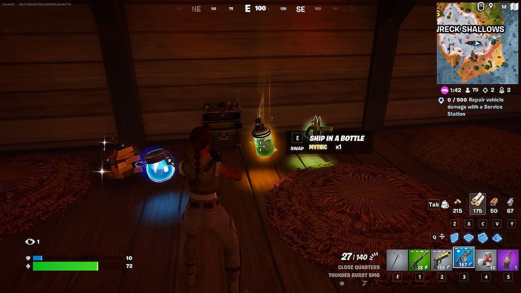 Fortnite Ship in a Bottle location