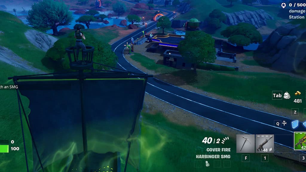 Fortnite on a top of a Ship in a Bottle