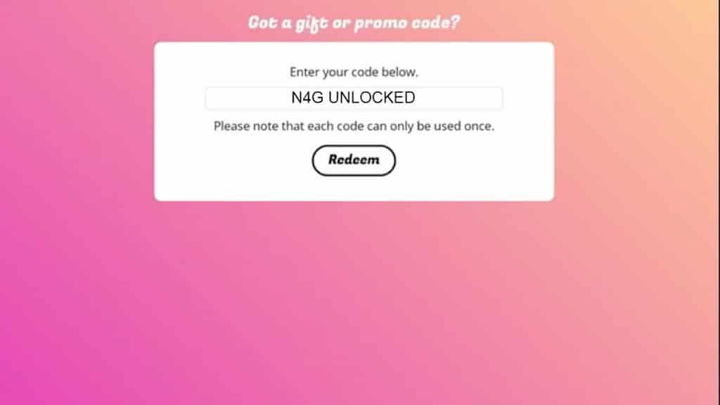 Image showing the redemption process for Star Stable codes