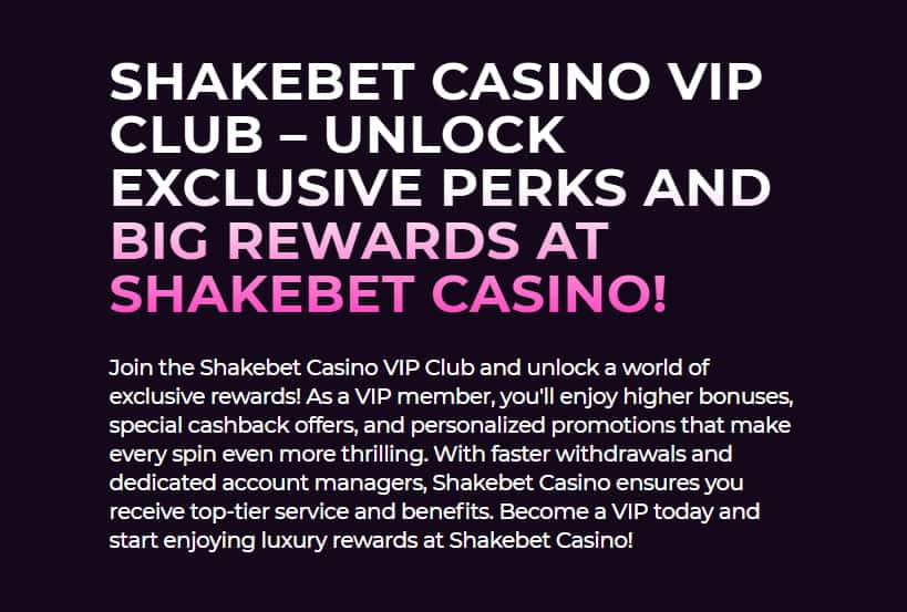 Shakebet Casino review & ervaringen 2026