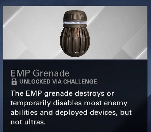 Screenshot of a EMP Grenade in XDefiant