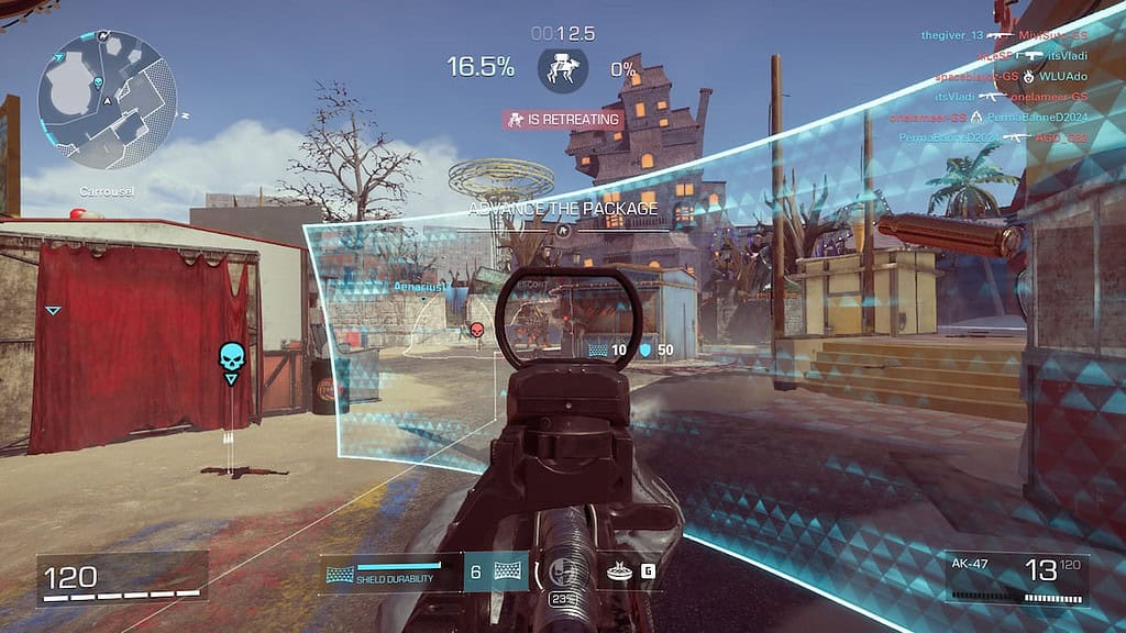 Screenshot during a match in XDefiant