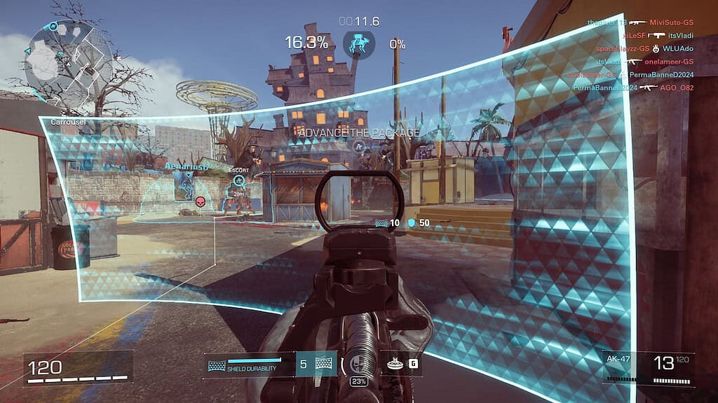 Screenshot during a match in XDefiant