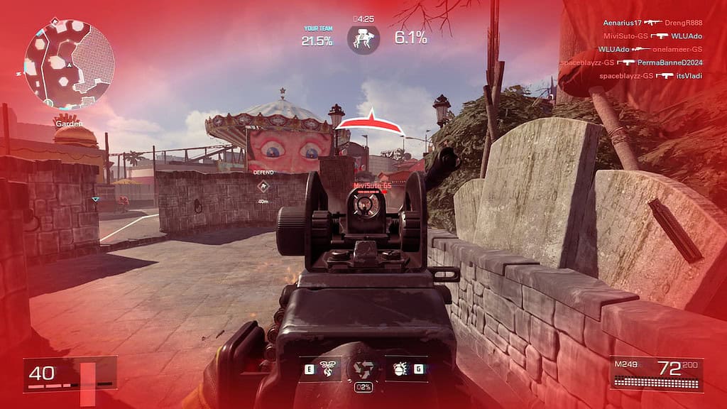 Screenshot during a match in XDefiant