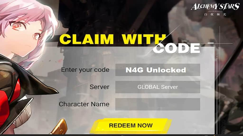 Alchemy Stars Code Redemption