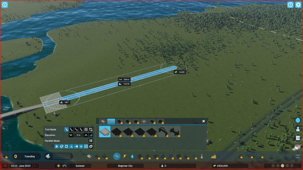 Screenshot from the game Cities Skylines 2