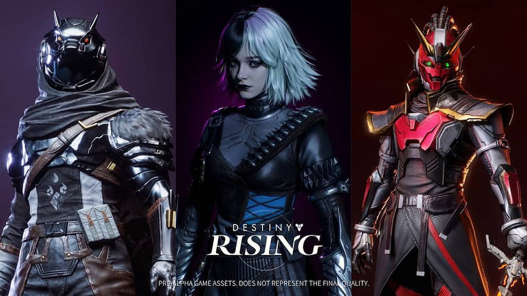 Characters in Destiny Rising