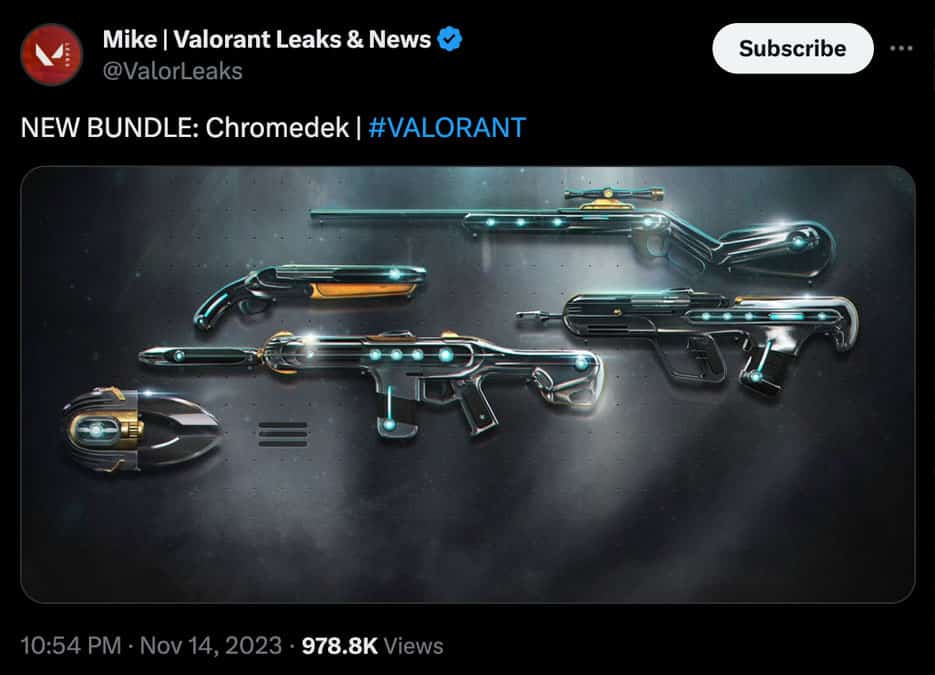 Valorant Chromedek Bundle