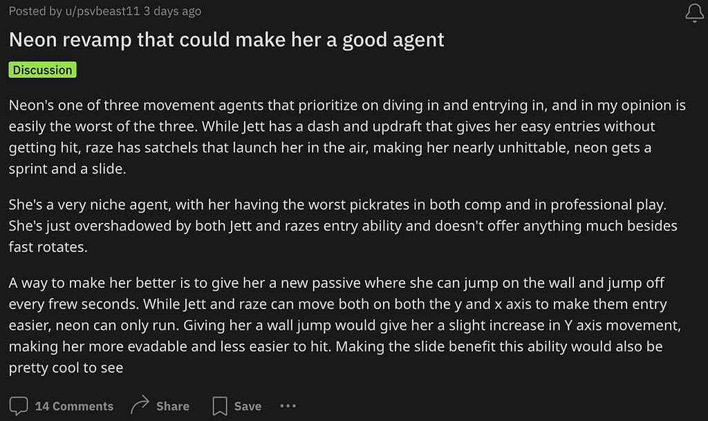 Valorant Neon Rework Strategies: Elevating the Electric Agent from Niche to Noteworthy