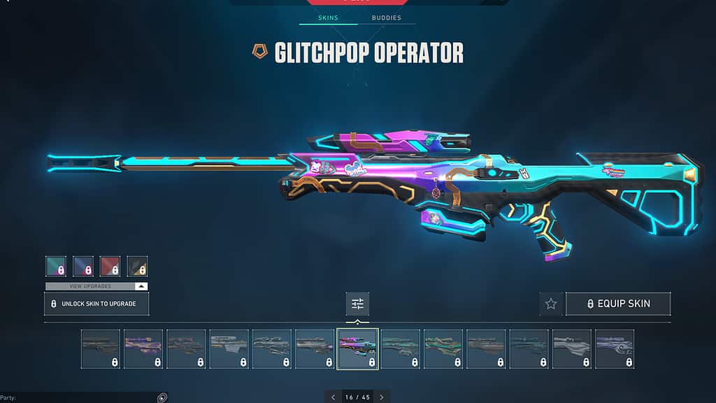 Valorant Glitchpop Operator