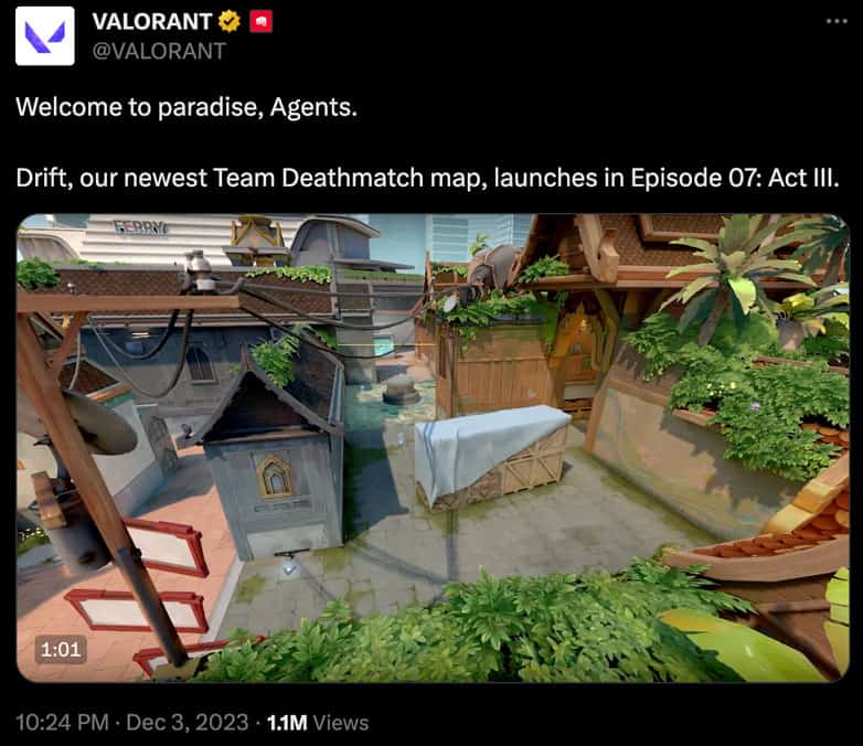 Valorant New TDM Map Drift