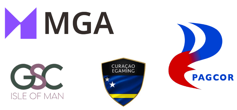 Giấy phép cá cược quốc tế uy tín MGA, PAGCOR, Curacao.