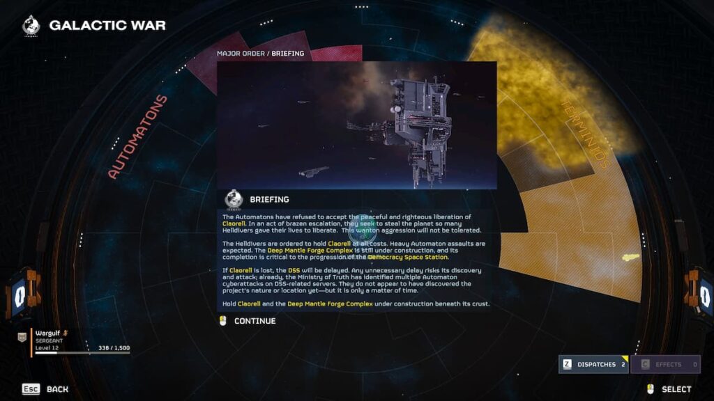 The Automatons are back for another tango on Claorell and Helldivers are ready to dance