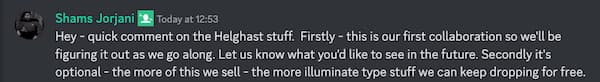 CEO comments on the Helldivers 2 collab.