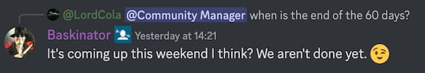 Helldivers 2 Community Manager teases another patch.