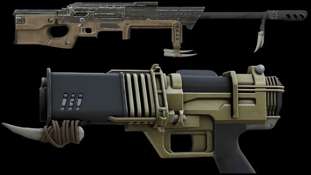 Leaks provided a first glance at the weapons in the "Primordial Warbond" in Helldivers 2.