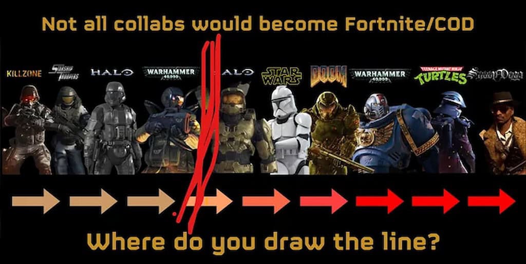 Pilestedt drew the line on acceptable collabs in Helldivers 2.