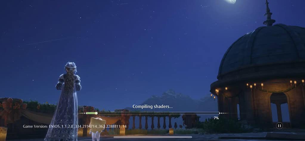 Infinity Nikki loading screen following the update.