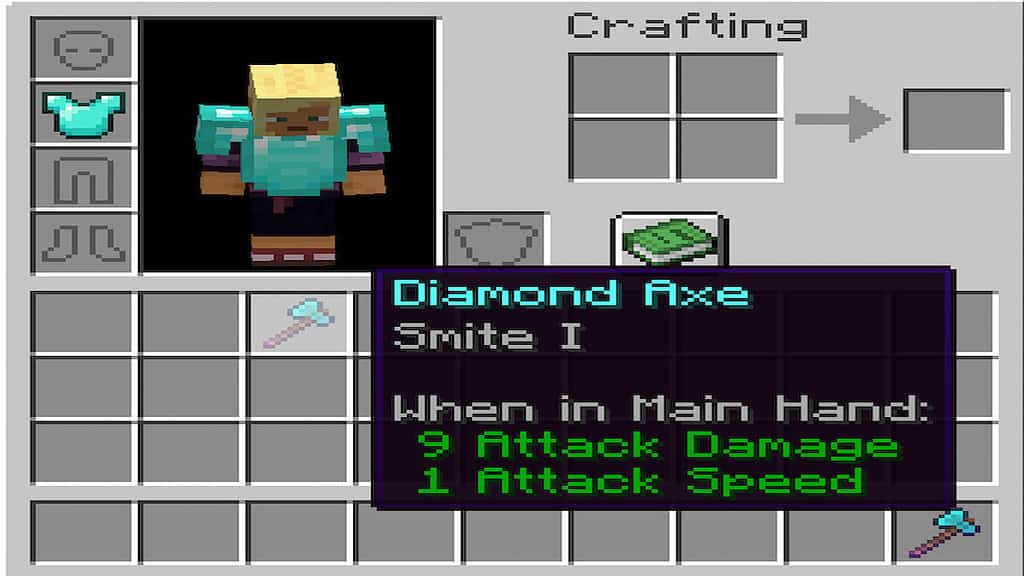 Minecraft inventory armor.