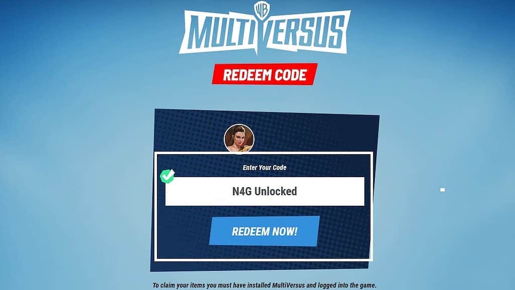 MultiVersus Code Redemption