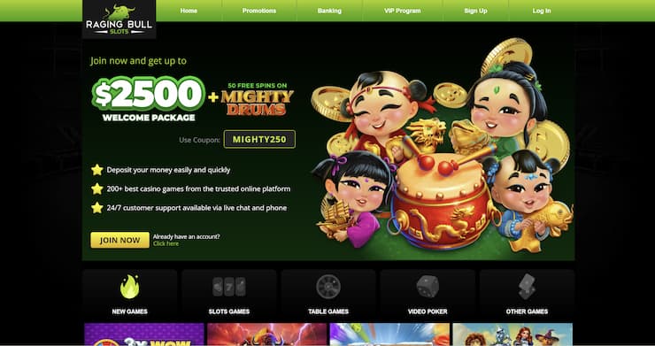 A look at Raging Bull, one of the best PA online casinos. 