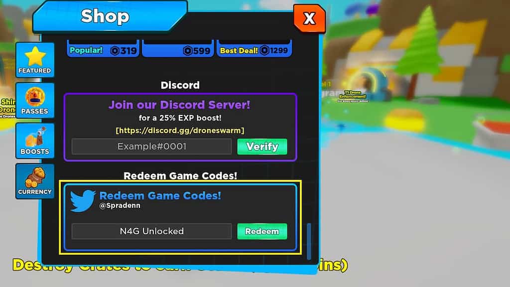 Roblox Drone Swarm Simulator Code Redemption