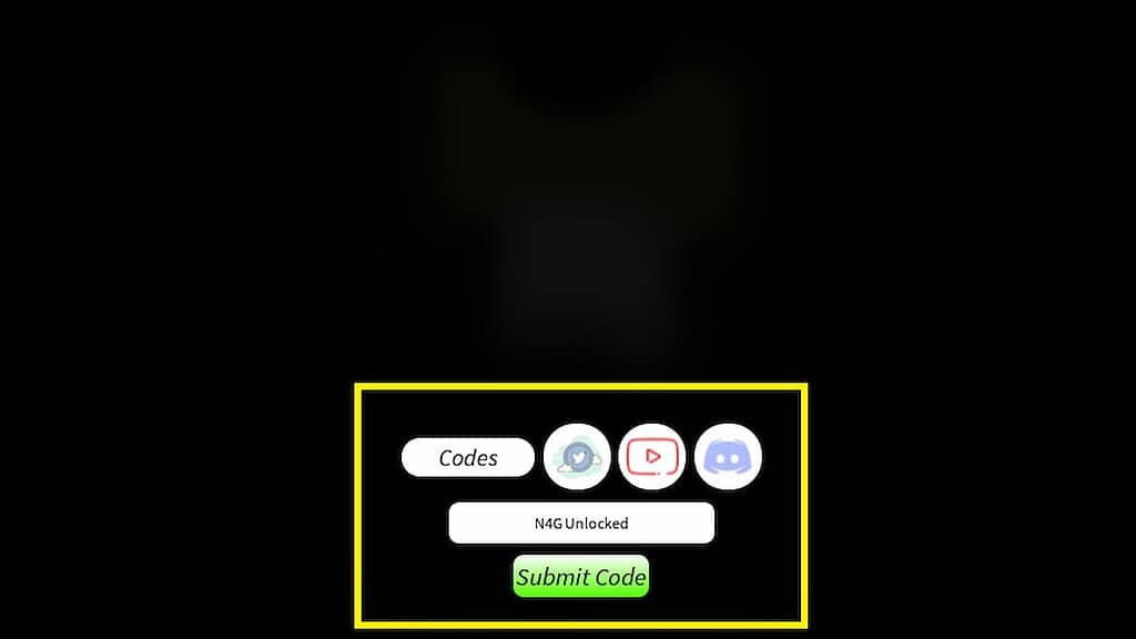 Code redemption in Roblox Project Slayers