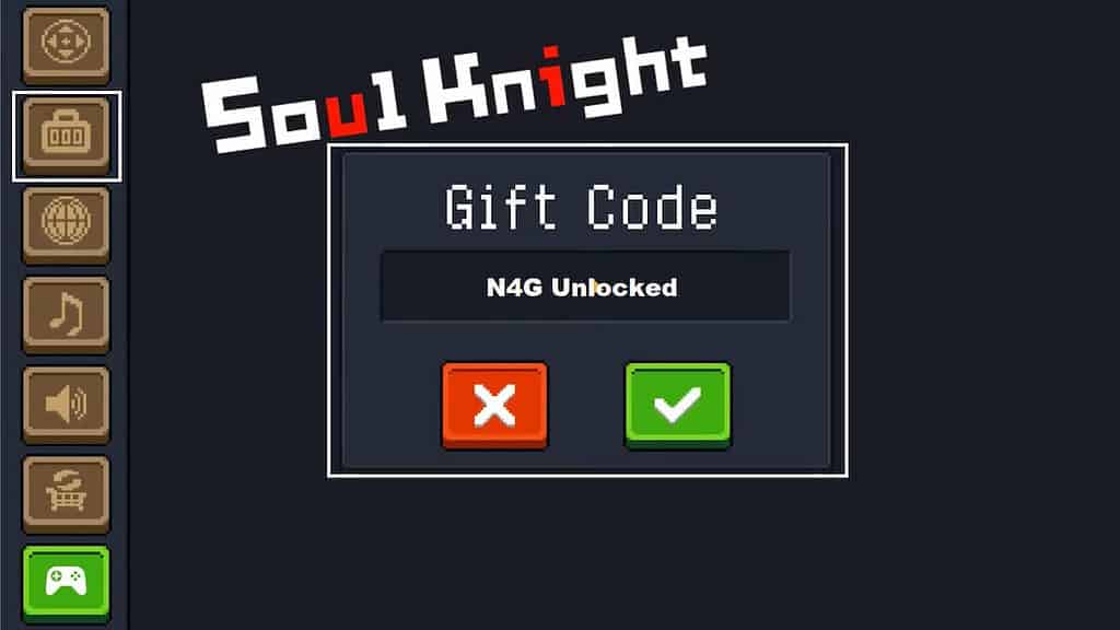 Soul Knight Code Redemption