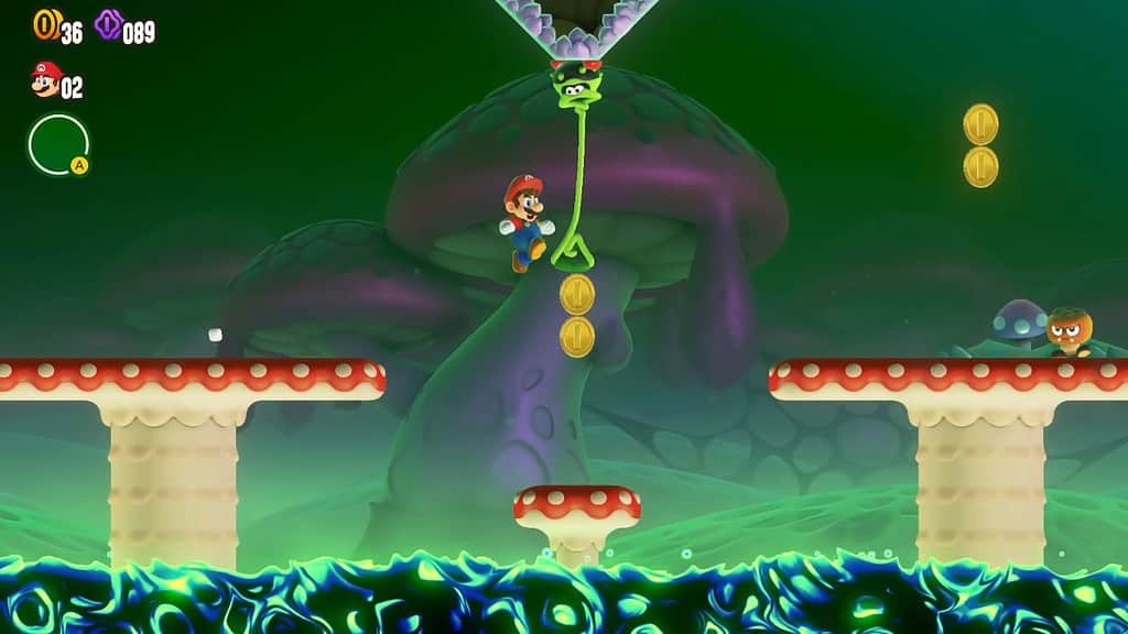Uncanny Forest - Worlds in Super Mario Bros. Wonder