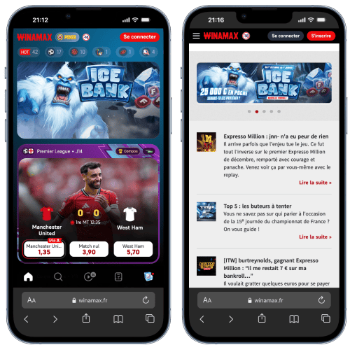 casino Français en ligne winamax