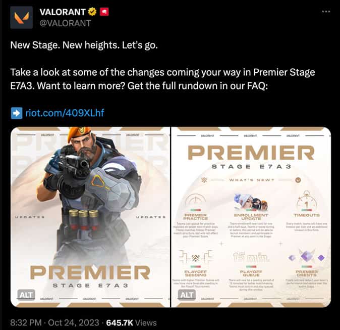Valorant Premier Undergoes Major Revamp