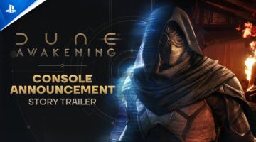 Dune: Awakening console announcement story trailer