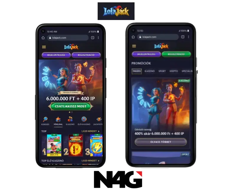 lolajack Legjobb online kaszinó 