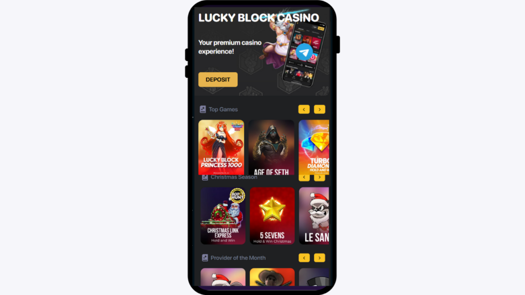 lucky block crypto casino