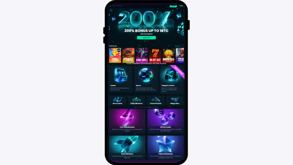mega dice bitcoin casino