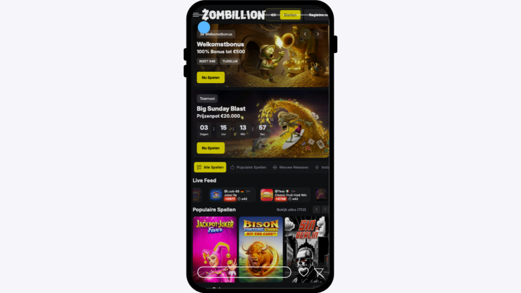 zombillion online casino εξωτερικου